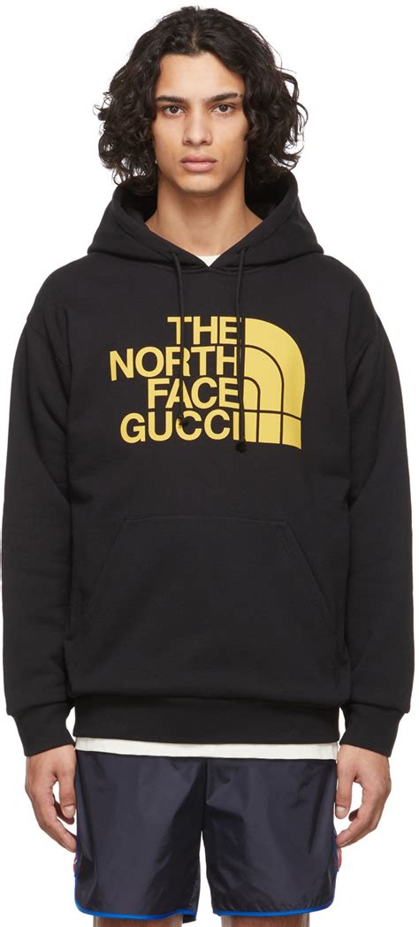 north face gucci black hoodie|north face x Gucci outlet.